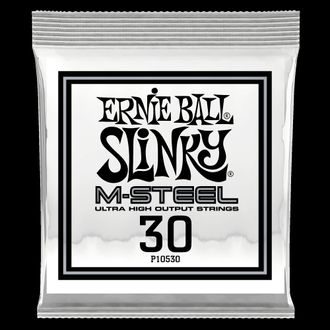 10530 Ernie Ball - M-Steel Wound Electric Guitar Strings Single - .030 - jednotlivá struna - 6ks