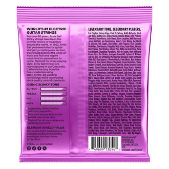 2622 Ernie Ball Nova w/ Wound G Slinky Nickel Wound Electric Guitar Strings 11-54 Gauge - struny pro elektrickou kytaru s vinutou strunou G -1ks