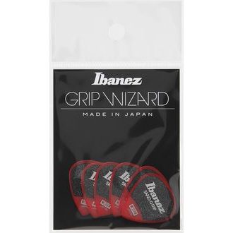 Ibanez Grip Wizard Series Sand Grip Flat Picks - Medium - 6 pcs - kytarové trsátka - 6ks