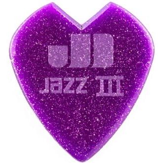 Dunlop Kirk Hammett Jazz III Purple Sparkle - trsátka - 6ks