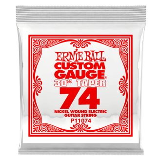 11074 Ernie Ball .074 WOUND CUSTOM TAPER - jednotlivá struna - 1ks