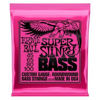2834 Ernie Ball Super Slinky Bass Nickel Wound .045 - .100 - basové struny - 1ks