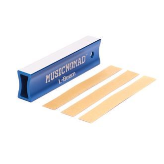 MusicNomad MN810 Fret Leveler - Leveling (L-Beam) 7" (18cm) pro Guitar, Ukulele, Mandolin - 1ks