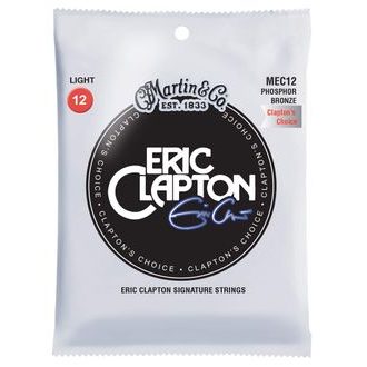 MARTIN MEC12 Eric Clapton 92/8 Phosphor Bronze Light 12/54 - struny na akustickou kytaru