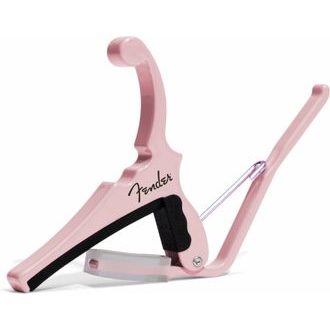 Kyser KGEFSPA Fender Quick-Change Shell Pink - kapodastr na elektrickou kytaru