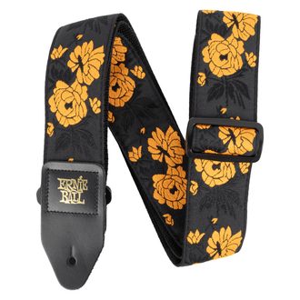 5358 Classic Jacquard Guitar/Bass Strap - Tangerine Rose - kytarový pás - 1ks