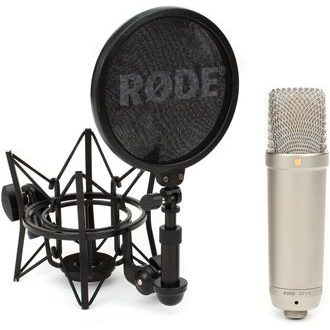 Rode NT1-A 15th Anniversary Edition kit - profesionální studiový kondenzátorový širokomembránový mikrofon.