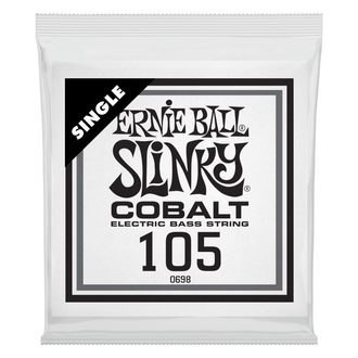 10698 Ernie ball .105 Cobalt Wound Electric Bass String Single - basová struna - 1ks