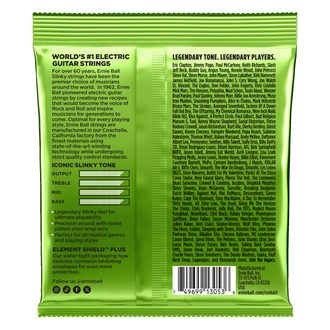 2619 Ernie Ball Titan Slinky Nickel Wound Electric Guitar Strings 11-56 Gauge - struny pro elektrickou kytaru - 1ks