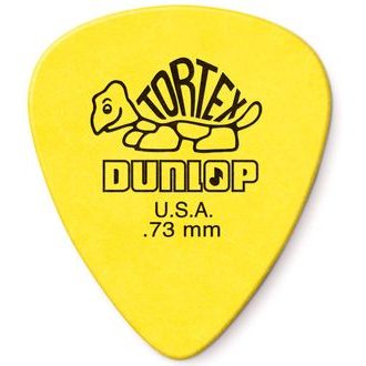 Dunlop Tortex Standard .73mm - žlutá -  trsátka - 12ks