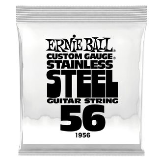 1956 Ernie Ball .056 Stainless Steel Wound - jednotlivá struna na elektrickou kytaru - 1ks