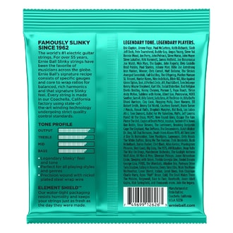 2626 Ernie Ball Not Even Slinky Nickel Wound Electric Guitar Strings .012 - .056 - struny na elektrickou kytaru - 1ks