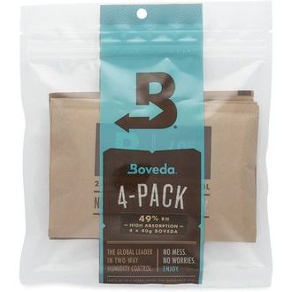 Boveda zvlhčovač 4 balení MB49HA-40-4P dvoucestná High Absorption Humidity Control, balení 4ks po 40g