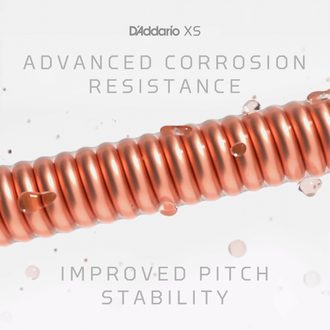 D´Addario - XSAPB1253 - Phosphor Bronze - " potažené " struny na akustickou kytaru - 1ks