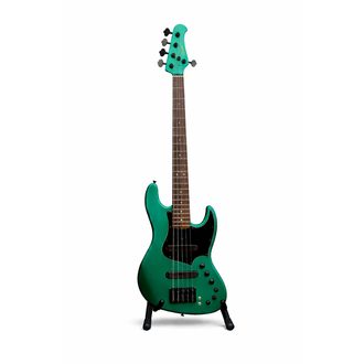 Xotic XJ-1T 5st - Sherwood Green LA/Alder/R/MH/Black #3499 - elektrická baskytara - 1ks