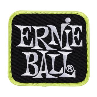 4182 Ernie Ball nášivka s logem - zelené obšití