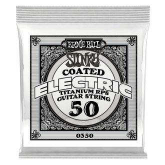 0350 Ernie Ball .050 COATED WOUND NICKEL - " potažená " jednotlivá struna na elektrickou kytaru - 1ks