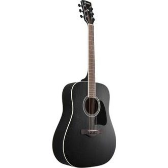 IBANEZ AW84-WK Artwood 6-Str - Weatherd Black - akustická kytara - 1ks