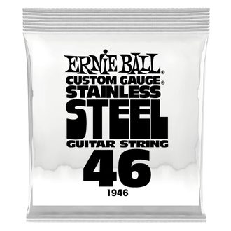 1946 Ernie Ball .046 Stainless Steel Wound - jednotlivá struna na elektrickou kytaru - 1ks