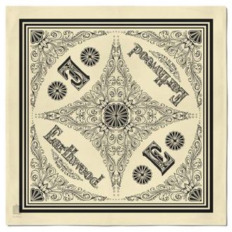 4913 Ernie Ball Earthwood Bandana 56 x 56cm  - šátek