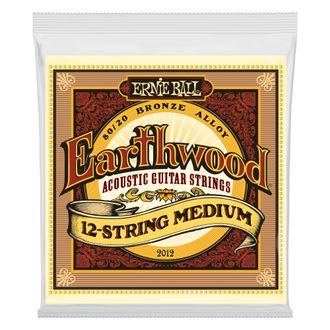 2012 Ernie Ball Earthwood 12-string Medium .011 - .052 Acoustic 80/20 Bronze - struny na 12-strunnou akustickou kytaru - 1ks
