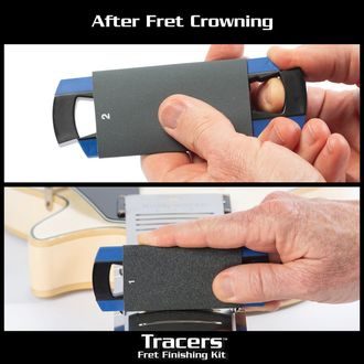 MusicNomad MN860 Tracers Fret Finishing Kit - 6 pc.- set na úpravu pražců - 6ks