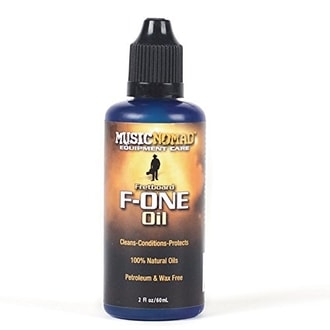 MusicNomad MN105 Fretboard F-ONE Oil - čistící prostředek na hmatník - 1ks