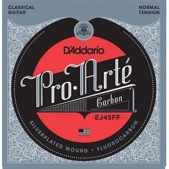 D'Addario EJ45FF Pro-Arte Carbon Normal Tension - nylonové struny na klasickou kytaru - 1ks