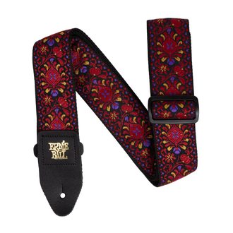 5369 Ernie Ball Classic Jacquard Guitar/Bass Strap - Crimson Royal Bloom - kytarový pás - 1ks