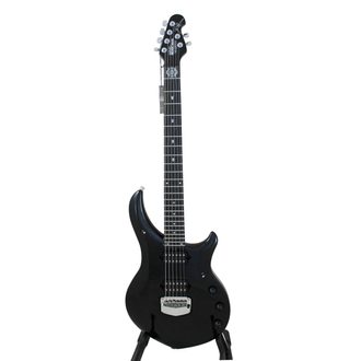 Music Man USA - Majesty 6 - Black Frosting elektrická kytara s chromovým hardwarem LIMITED  - 1ks