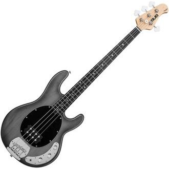 Sterling by MusicMan SUB Bass StingRay RAY4 Trans Black Satin - basová kytara - 1ks