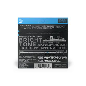 D'Addario EXL170 Nickel Wound Electric - Medium Top/Extra Heavy Bottom - .011 - .056 - struny na elektrickou kytaru - 1ks