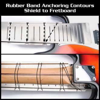 MN805 Music Nomad Fret Shield™ Fretboard Protector Guard for B-34" Bass Fret Scale - ochranný kryt hmatníku - 1ks