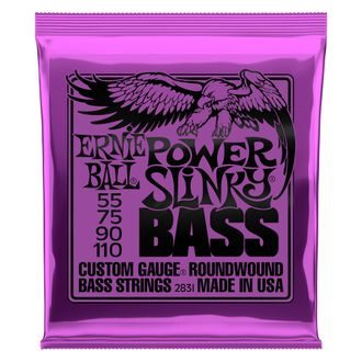 2831 Ernie Ball Power Slinky Bass Nickel Wound .055 - .110 - struny na basovou kytaru