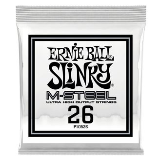 10526 Ernie Ball .026 - M-Steel Wound Electric Guitar Strings Single - jednotlivá struna na elektrickou kytaru - 1ks