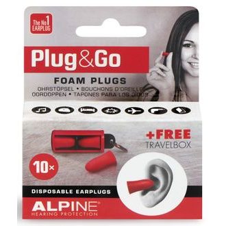 ALPINE Plug&Go - špunty do uší