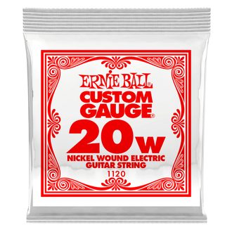 1120 Ernie Ball .020 WOUND Single String - jednotlivá " vinutá " struna na elektrickou kytaru - 1ks