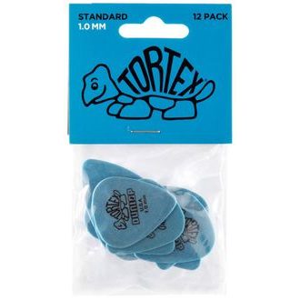 Dunlop Tortex Standard 1mm - modrá - kytarová trsátka - 12ks