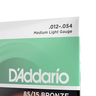 D'Addario EZ920 - 85/15 Bronze - Medium Light - 12 - 54 - struny na akustickou kytaru - 1ks