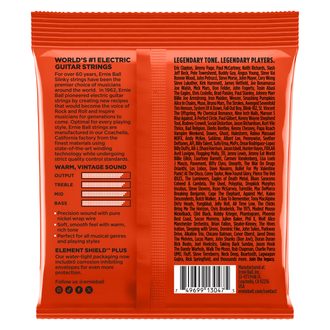 2254 Ernie Ball Skinny Top Heavy Bottom Slinky Classic Rock n Roll Pure Nickel Wrap Electric Guitar Strings 10-52 Gauge - struny pro elektrickou kytaru - 1ks