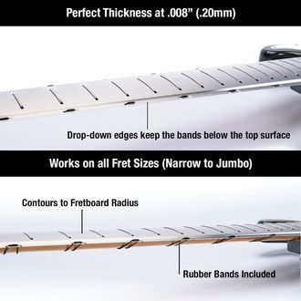 MN805 Music Nomad Fret Shield™ Fretboard Protector Guard for B-34" Bass Fret Scale - ochranný kryt hmatníku - 1ks