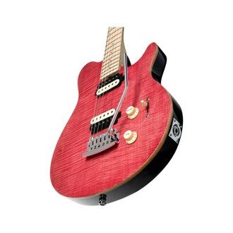 Sterling by MusicMan - ST-AX3FM-STP-M1 - SUB Guitar Axis AX3 Flame Maple - Stain Pink - elektrická kytara - 1ks