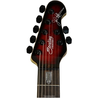 Sterling by Music Man JP170D  John Petrucci Signature Ruby Red Burst 7 strunná elektrická kytara