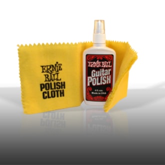 4222 Ernie Ball Instrument Polish - čistící prostředek na nástroje s utěrkou - 1ks