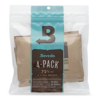 Boveda zvlhčovač B72-60-4P dvoucestná Humidity Control pro kytarové kufry na udržení 72% vlhkosti -1ks