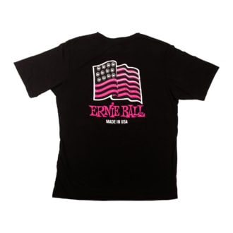 4882 Ernie Ball USA Ball End Flag T-Shirt MD triko