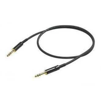 Proel CHL140LU1 - 2x Stereo jack 6.3mm - 1m