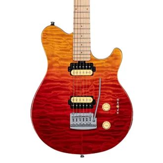 Sterling by MusicMan AX3QM-SPR Spectrum Red - elektrická kytara - 1ks