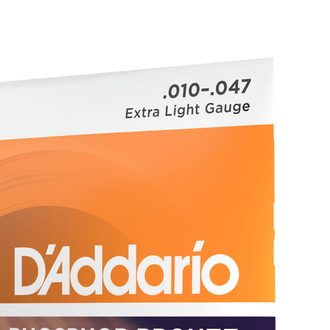 D'Addario EJ15-3D - Phosphor Bronze 3 Packs - .010 - .047 - struny na akustickou kytaru - 3ks