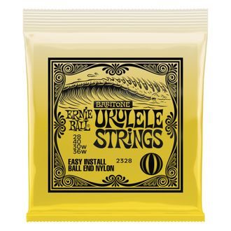 2328 Ernie Ball Baritone Nylon Ball End Ukulele Strings - struny pro barytonové ukulele - .028 - .036w - 1ks